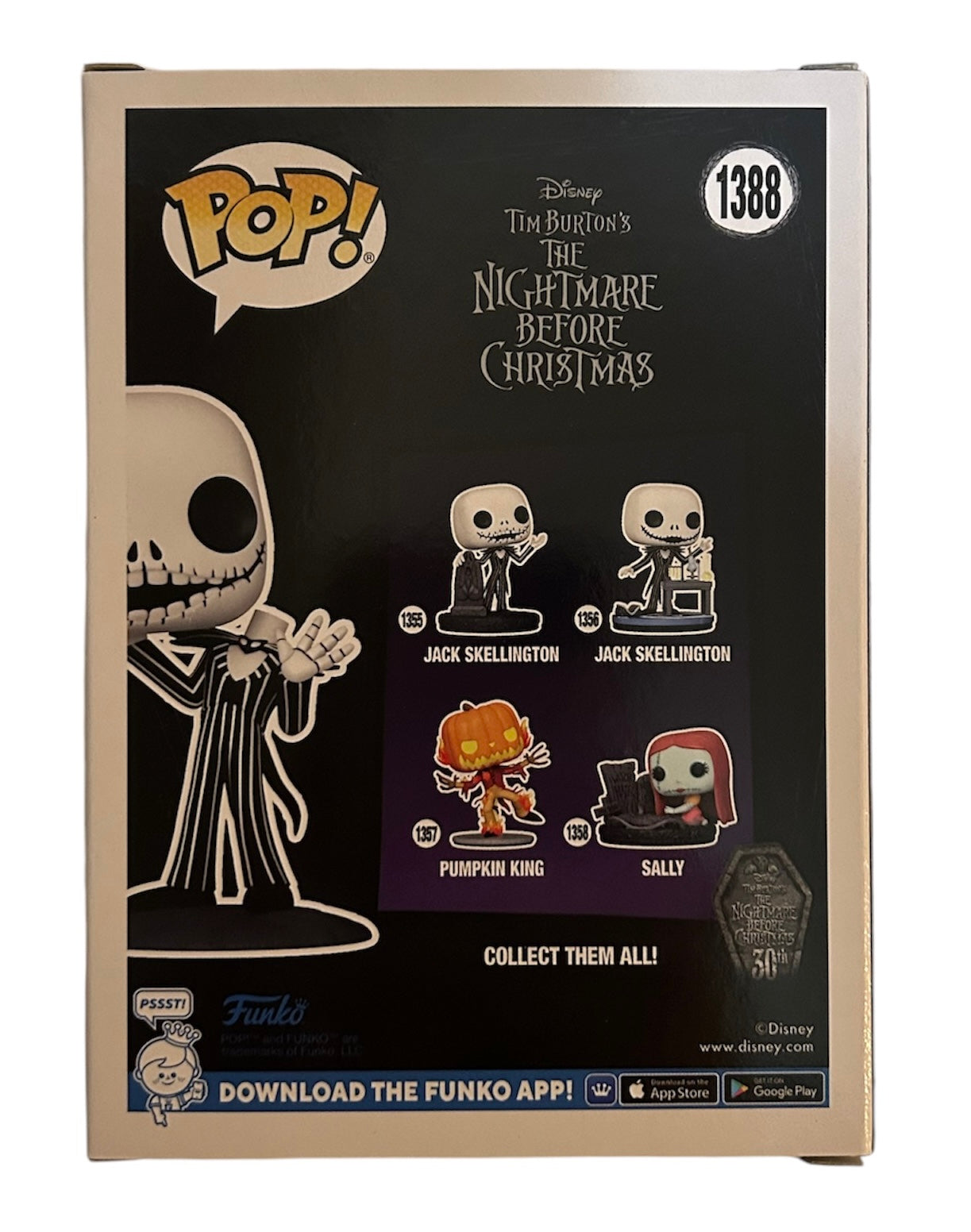 Danny Elfman Signed Autographed Jack Skellington Funko Pop 1388 with Exact Photo Proof