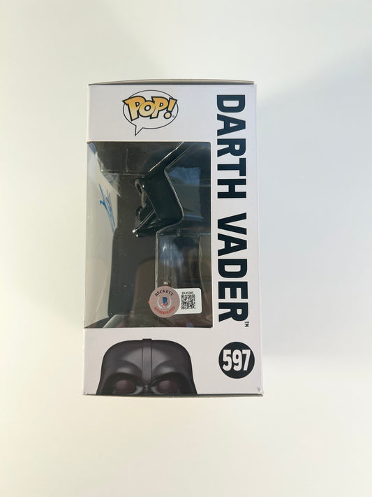Hayden Christensen Signed Autographed Star Wars Darth Vader Funko Pop With Beckett