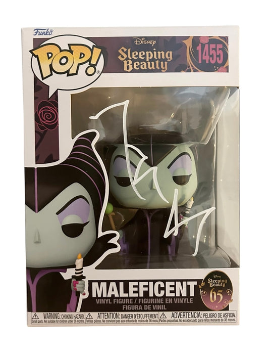 Angelina Jolie Signed Autographed Maleficent Funko Pop 1455 with Exact Photo Proof