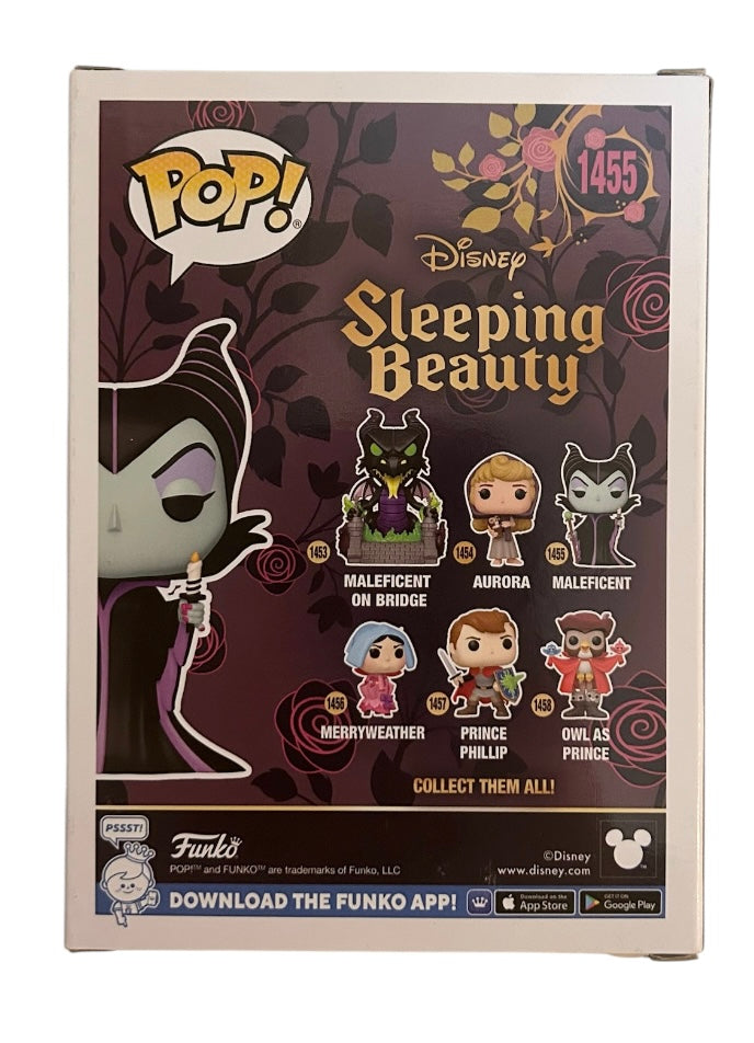 Angelina Jolie Signed Autographed Maleficent Funko Pop 1455 with Exact Photo Proof