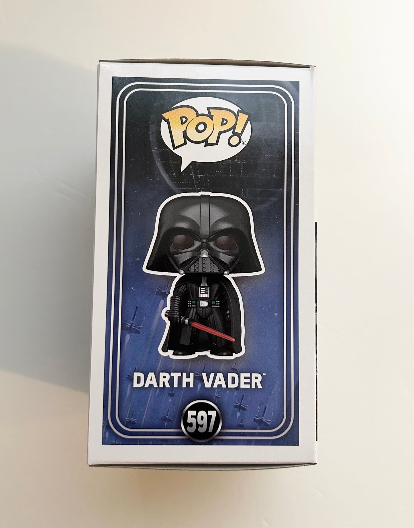 Hayden Christensen Signed Autographed Star Wars Darth Vader Funko Pop With Beckett