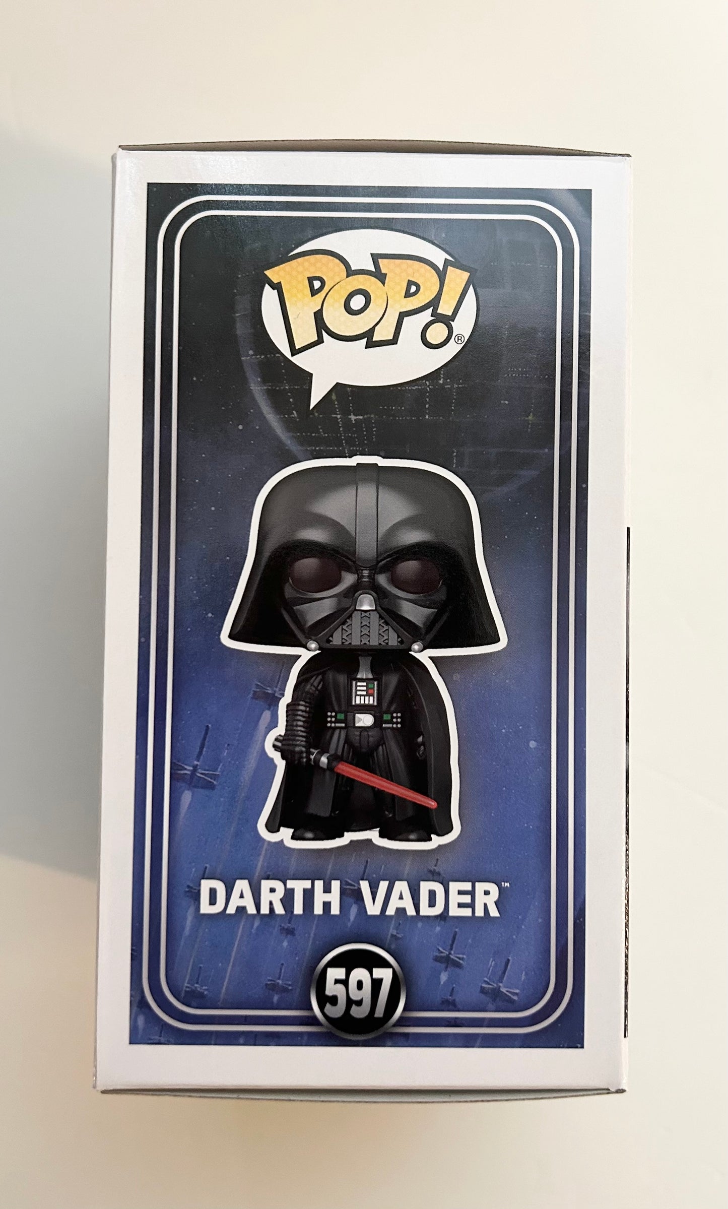 Hayden Christensen Signed Autographed Star Wars Darth Vader Funko Pop With Beckett