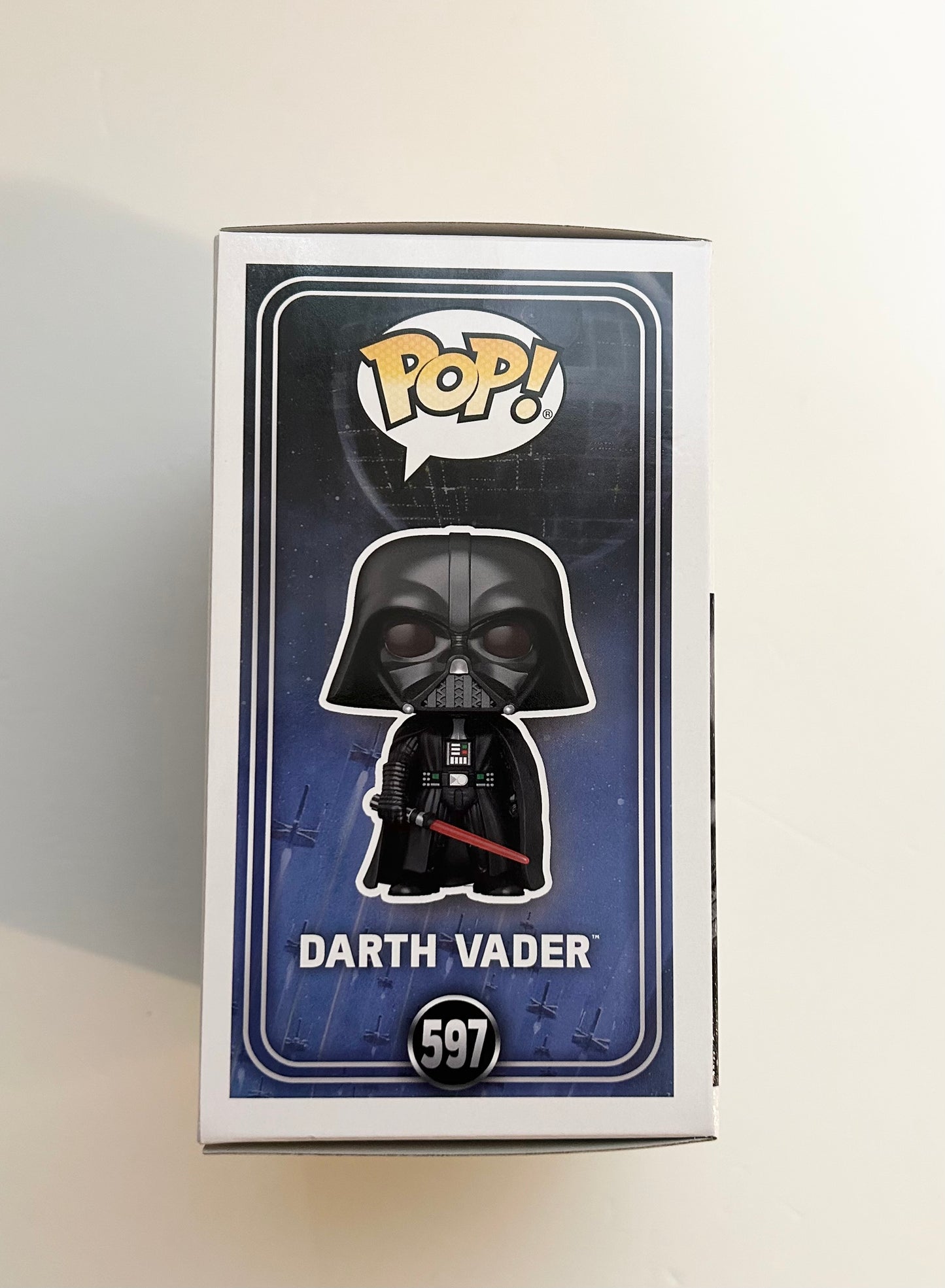 Hayden Christensen Signed Autographed Star Wars Darth Vader Funko Pop With Beckett