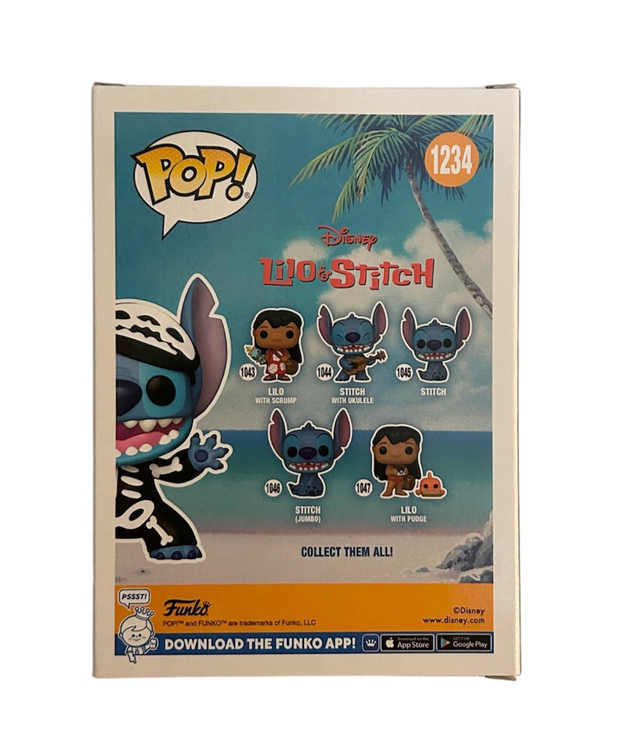 Chris Sanders Signed Lilo and Stitch Funko Pop 1234 with Exact Photo Proof