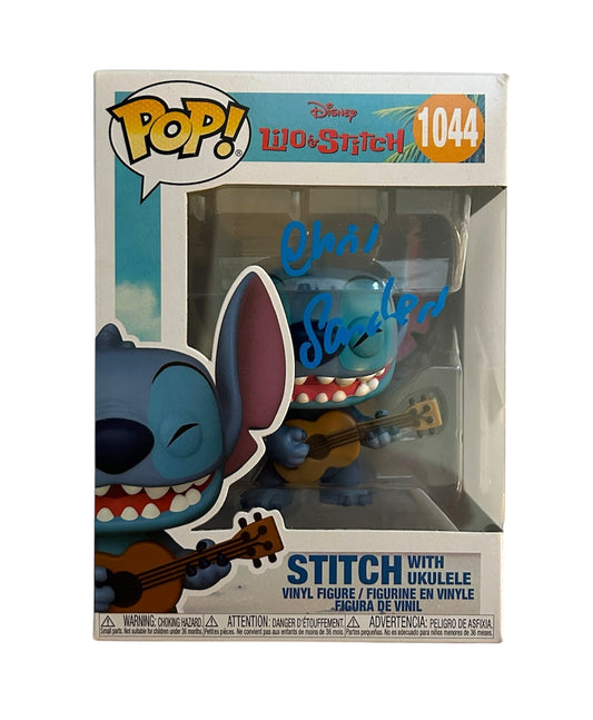 Chris Sanders Signed Lilo and Stitch Funko Pop 1044 with Exact Photo Proof