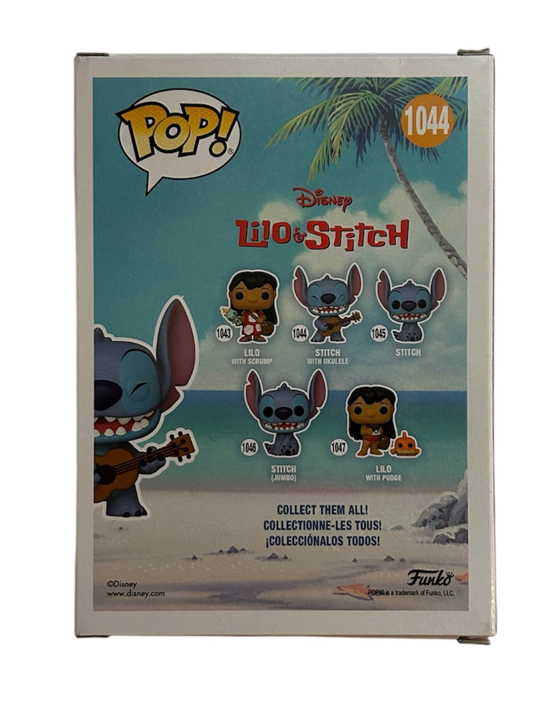 Chris Sanders Signed Lilo and Stitch Funko Pop 1044 with Exact Photo Proof