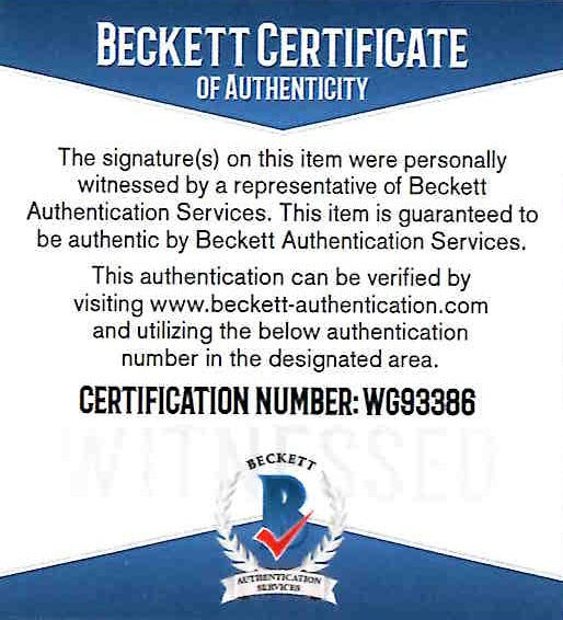 Kelly McGillis Signed Autographed 8x10 Top Gun Photo With Beckett Witness