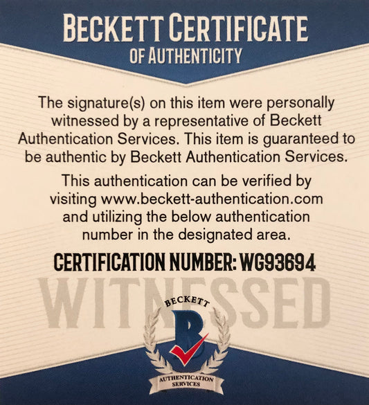 Kelly McGillis Signed Autographed 12x18 Top Gun Photo With Beckett Witness