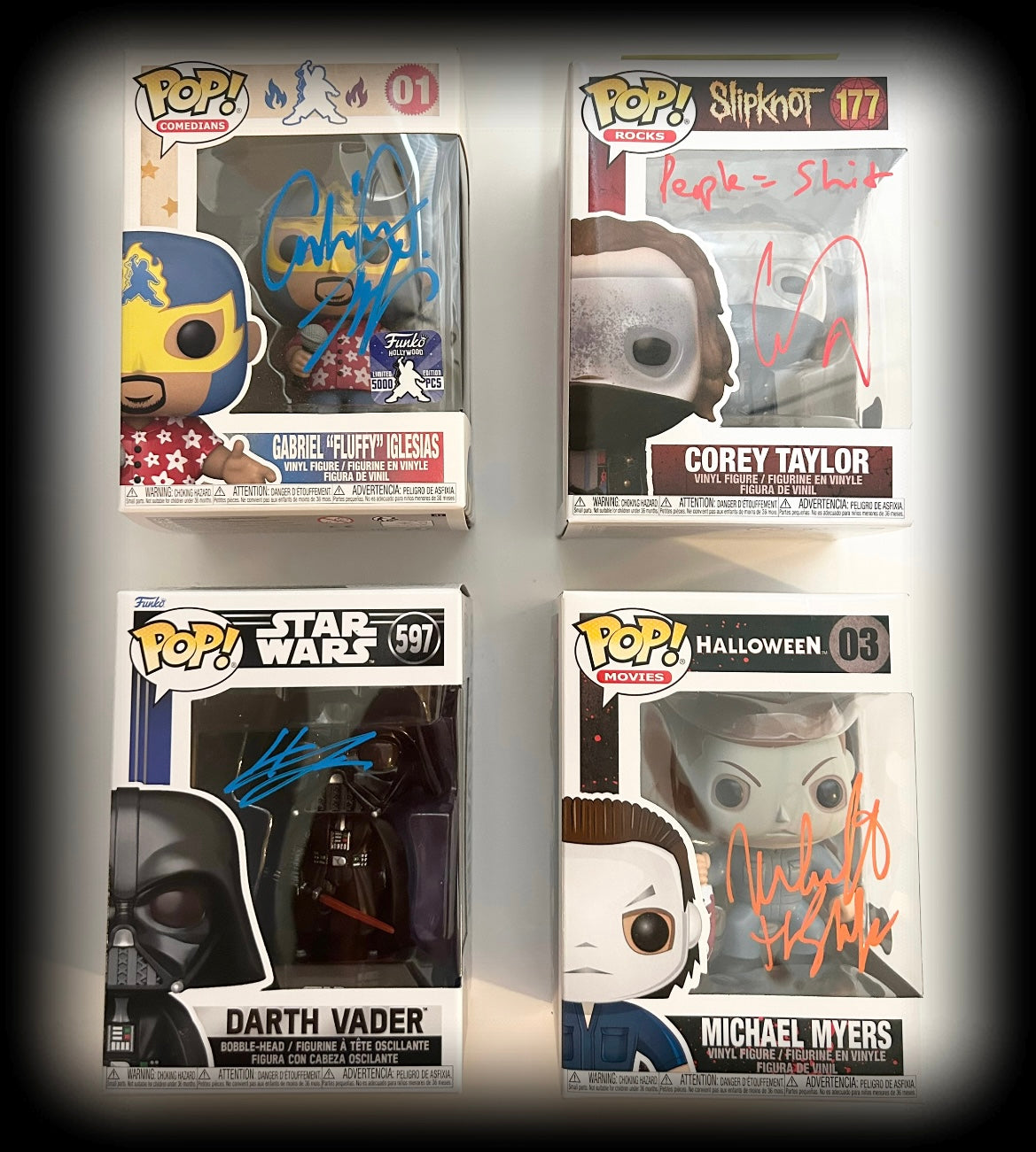 Autographed Funko Pops