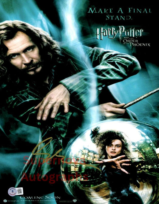 Gary Oldman Signed Autographed 11x14 Sirius Black Harry Potter Photo with Beckett COA