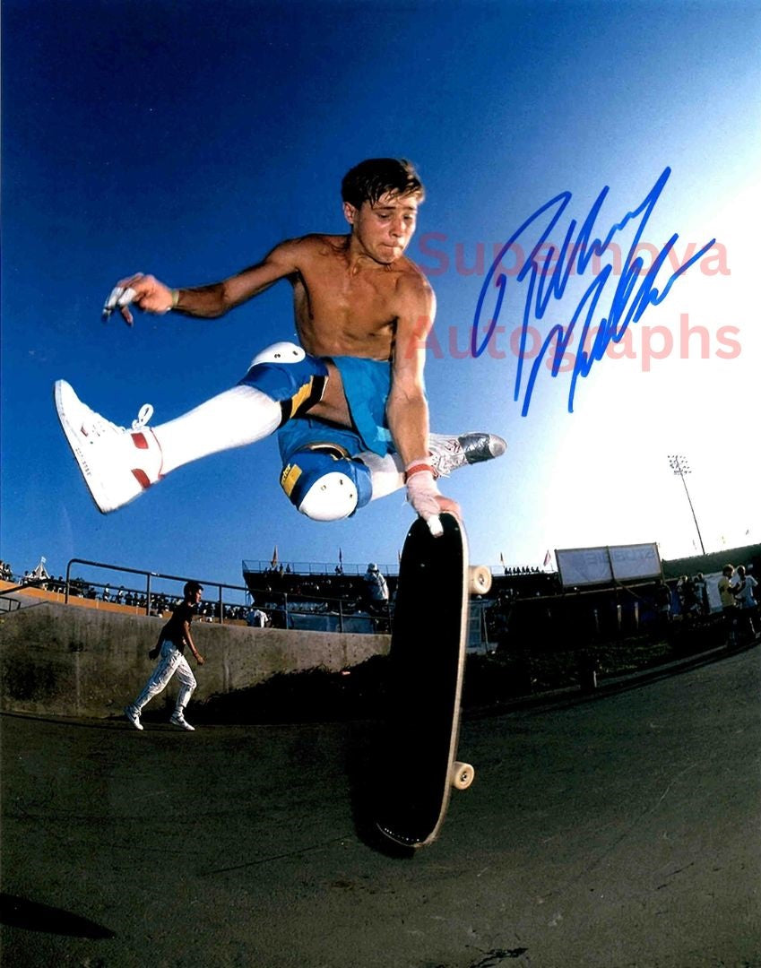 Rodney Mullen Signed Autographed 11x14 Skateboarding Photo