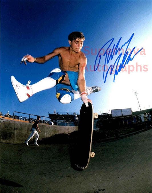 Rodney Mullen Signed Autographed 11x14 Skateboarding Photo