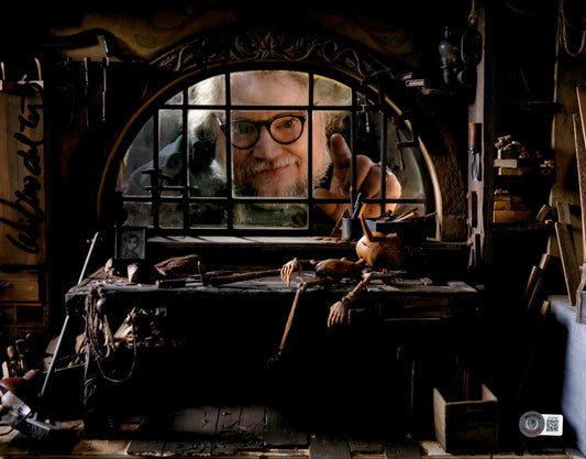 Guillermo Del Toro Signed Autographed 11x14 Pinocchio Photo With Beckett COA