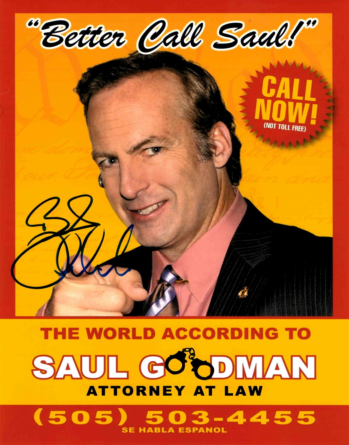 Bob Odenkirk Signed Autographed 11x14 Better Call Saul Photo with Exact Photo Proof