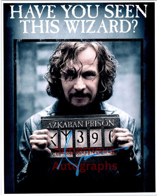 Gary Oldman Signed Autographed 8x10 Sirius Black Harry Potter photo With Exact Photo Proof