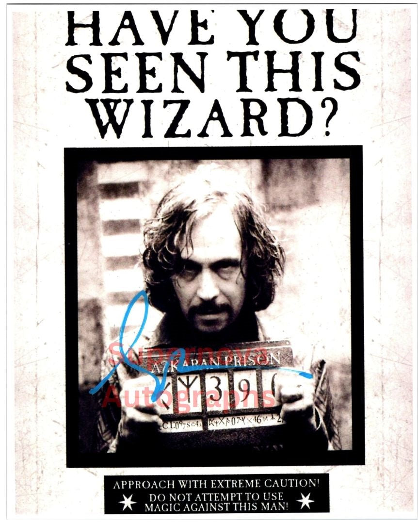 Gary Oldman Signed Autographed 8x10 Sirius Black Harry Potter photo With Exact Photo Proof