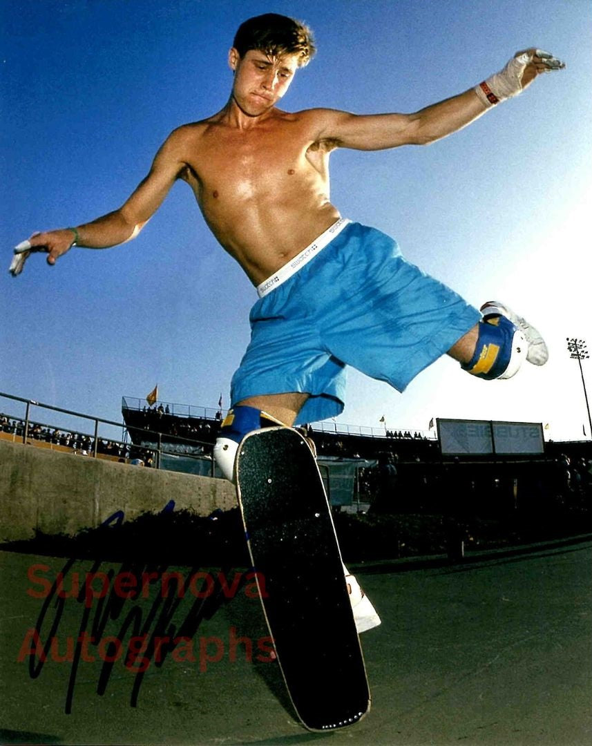 Rodney Mullen Signed Autographed 8x10 Skateboarding Photo