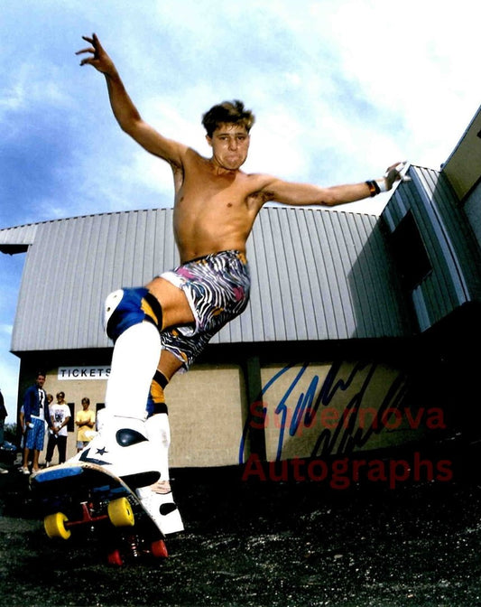 Rodney Mullen Signed Autographed 8x10 Skateboarding Photo