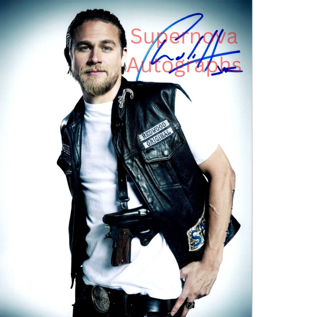 Charlie Hunnam Signed Autographed 8x10 Sons Of Anarchy Photo with Exact Photo Proof