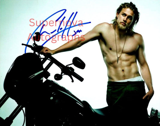 Charlie Hunnam Signed Autographed 8x10 Sons Of Anarchy Photo with Exact Photo Proof