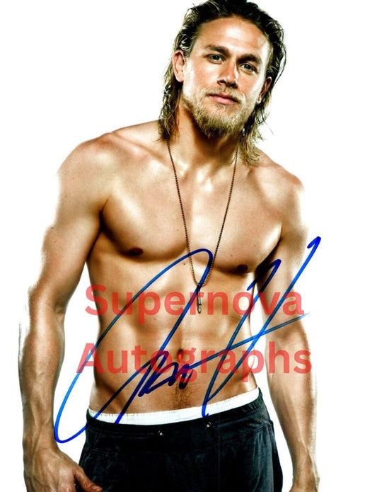 Charlie Hunnam Signed Autographed 8x10 Photo with Exact Photo Proof
