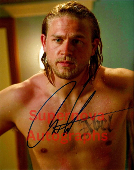 Charlie Hunnam Signed Autographed 8x10 Sons Of Anarchy Photo with Exact Photo Proof