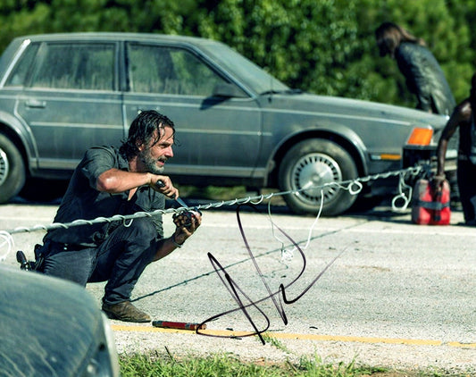 Andrew Lincoln Signed Autographed 8x10 Walking Dead Photo with Exact Photo Proof