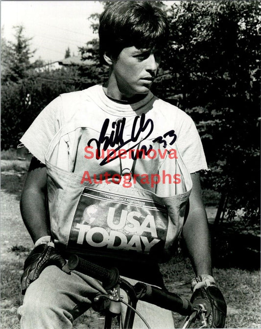 Bill Allen Signed 8x10 Photo Rad Movie Cru Jones #33 1986 Classic