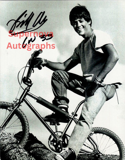 Bill Allen Signed 8x10 Photo Rad Movie Cru Jones #33 1986 Classic