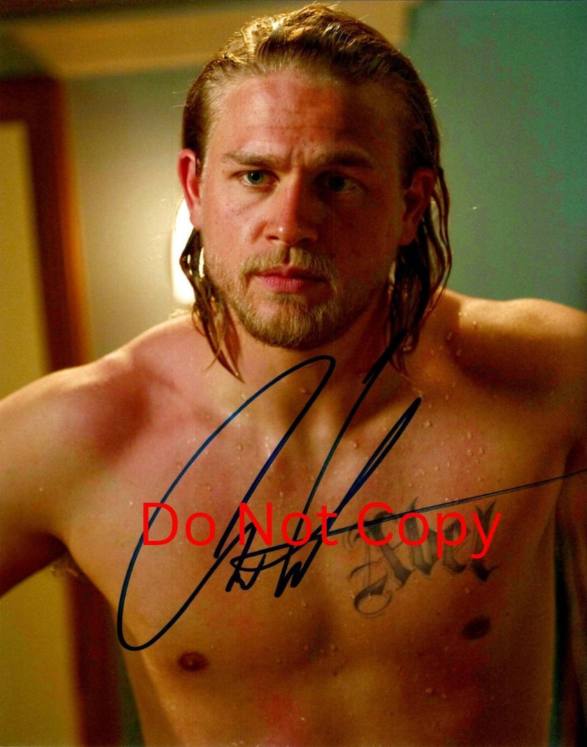 Charlie Hunnam Reprint Autographed 8x10 Photo