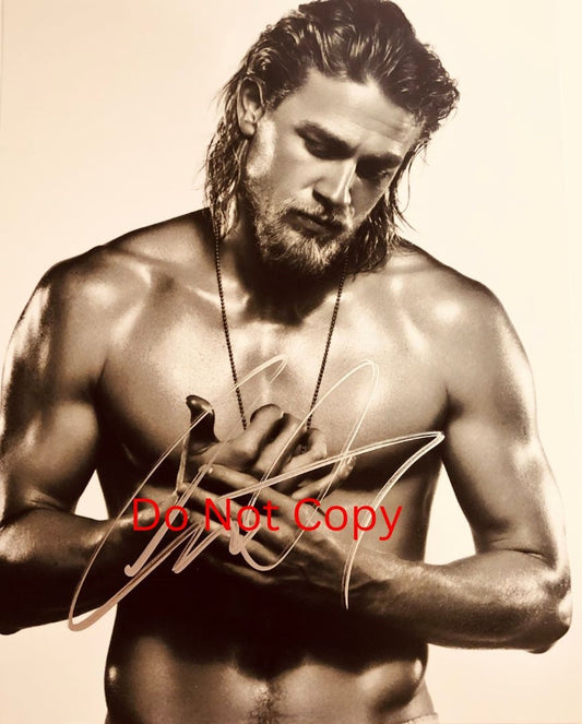 Charlie Hunnam Reprint Autographed 8x10 Photo