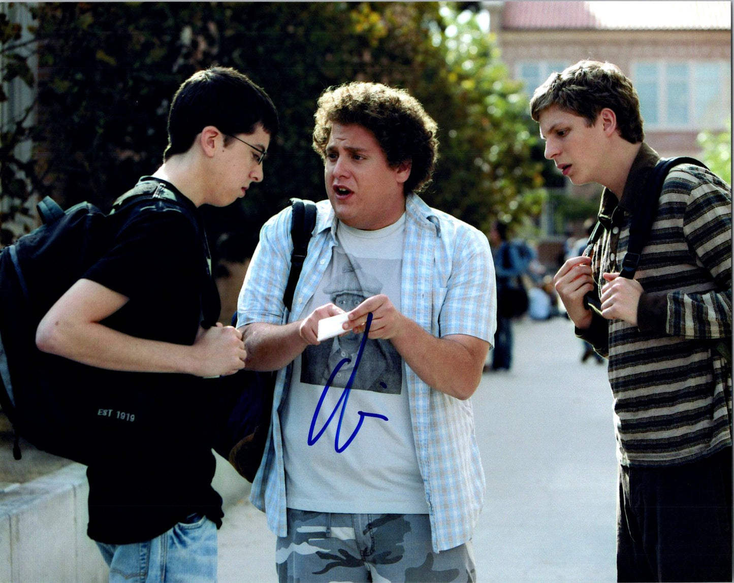 Christopher Mintz-Plasse Signed Autographed 8x10 McLovin Superbad Photo with Exact Photo Proof