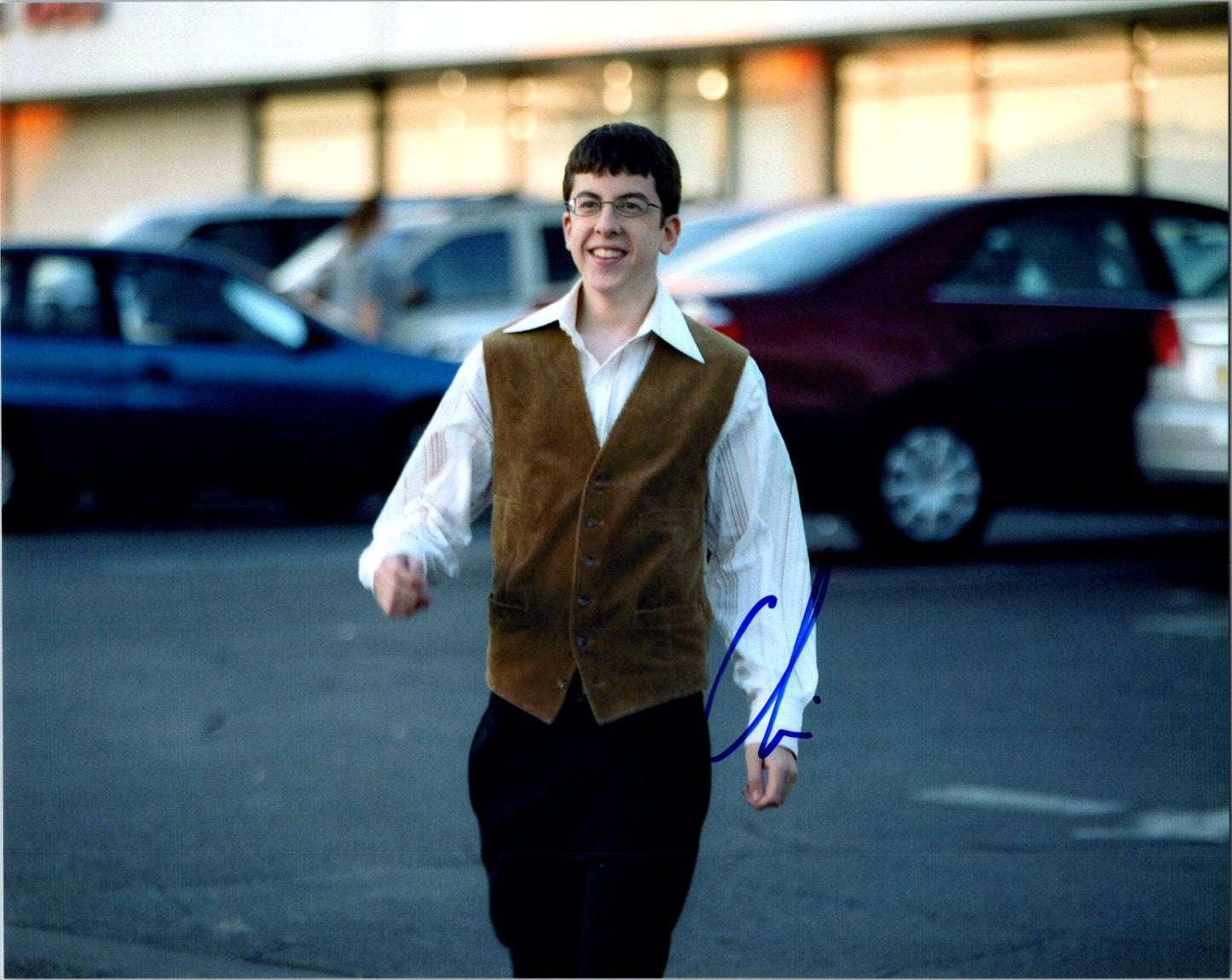 Christopher Mintz-Plasse Signed Autographed 8x10 McLovin Superbad Photo with Exact Photo Proof