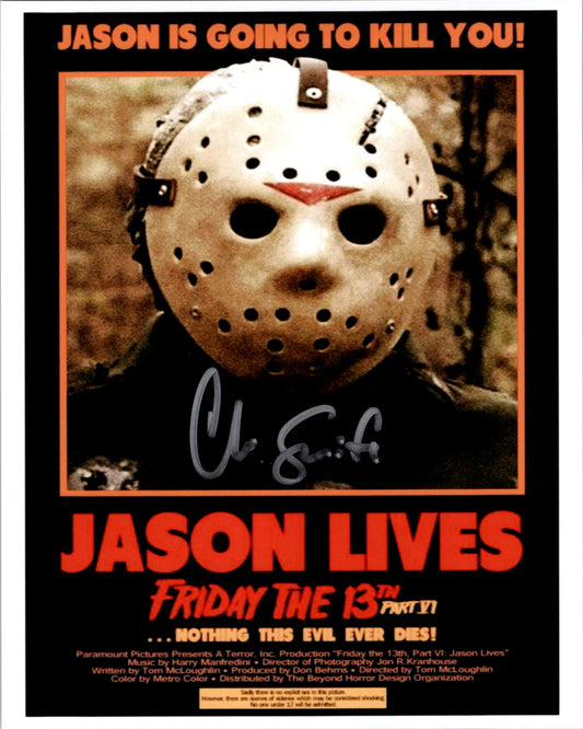 Christopher Swift Signed Autographed 8x10 Jason Lives part 6 Photo