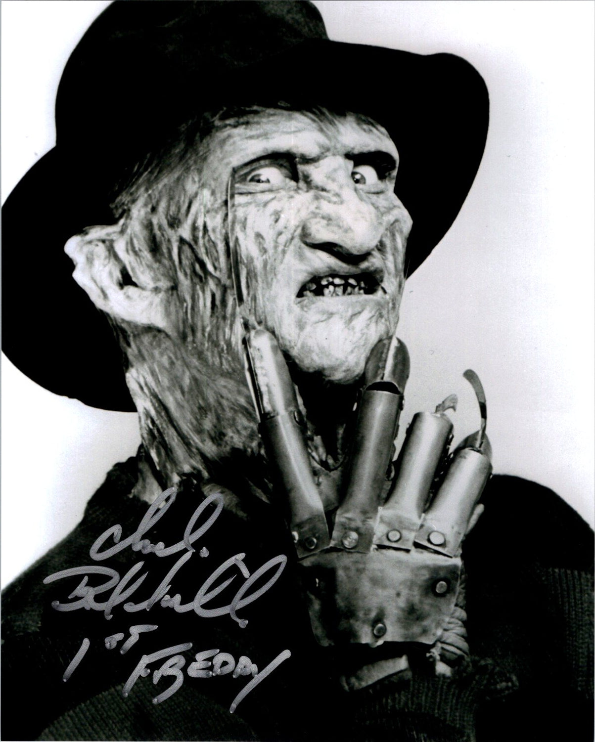 Charles Belardinelli Signed Autographed 8x10 A Nightmare On Elm Street Freddy krueger Photo