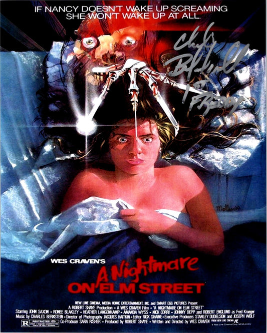 Charles Belardinelli Signed Autographed 8x10 A Nightmare On Elm Street Freddy krueger Photo