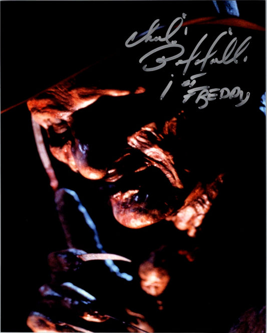 Charles Belardinelli Signed Autographed 8x10 A Nightmare On Elm Street Freddy krueger Photo