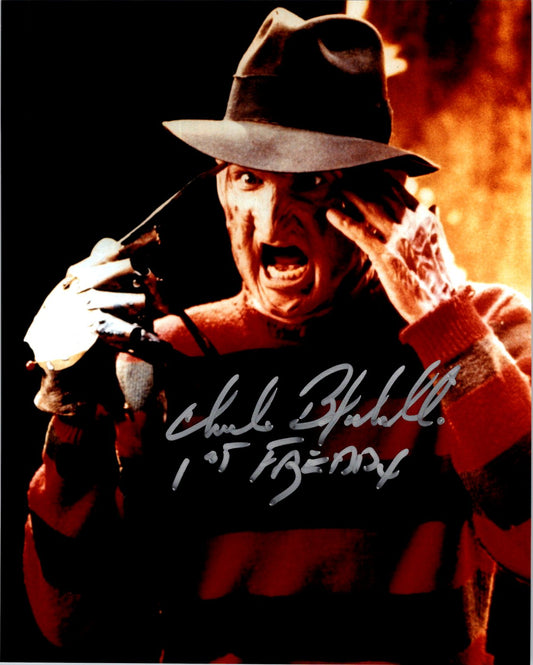 Charles Belardinelli Signed Autographed 8x10 A Nightmare On Elm Street Freddy krueger Photo