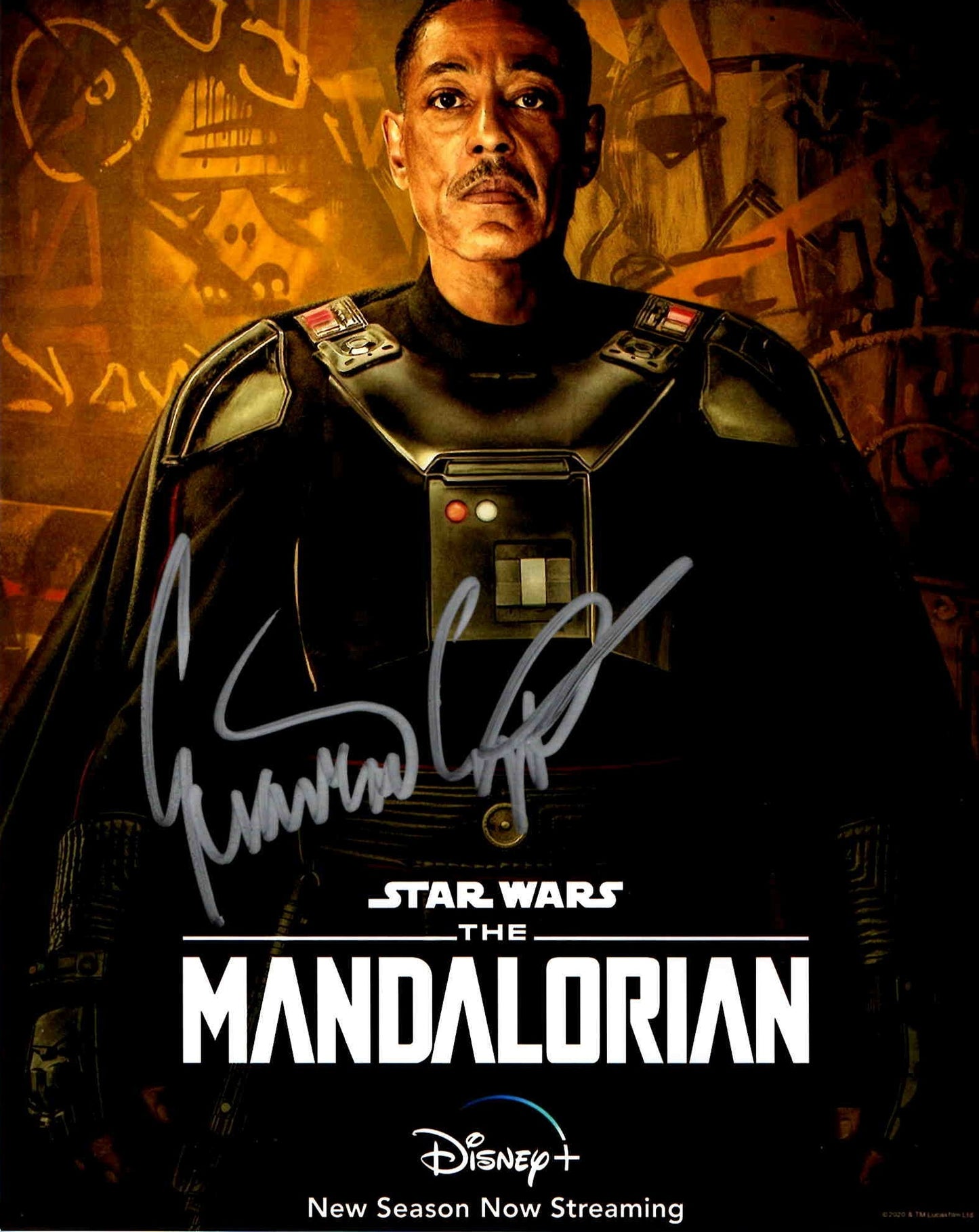 Giancarlo Esposito Signed Autographed 8x10 The Mandalorian Photo