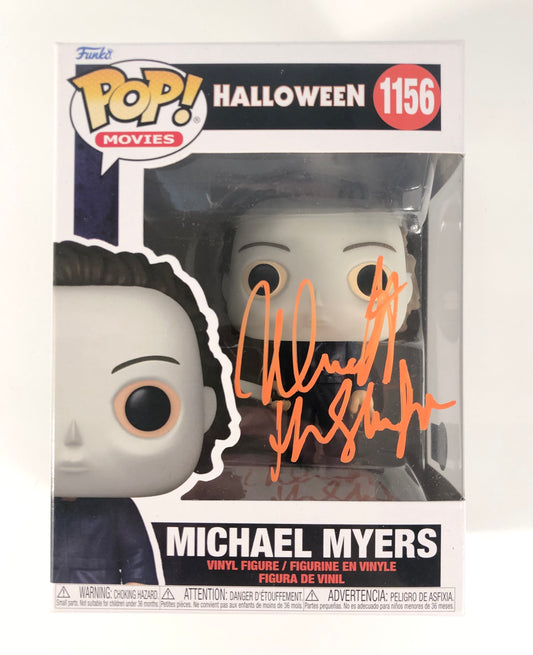 Nick Castle Signed Autographed Halloween Michael Myers Funko Pop With Beckett Witness