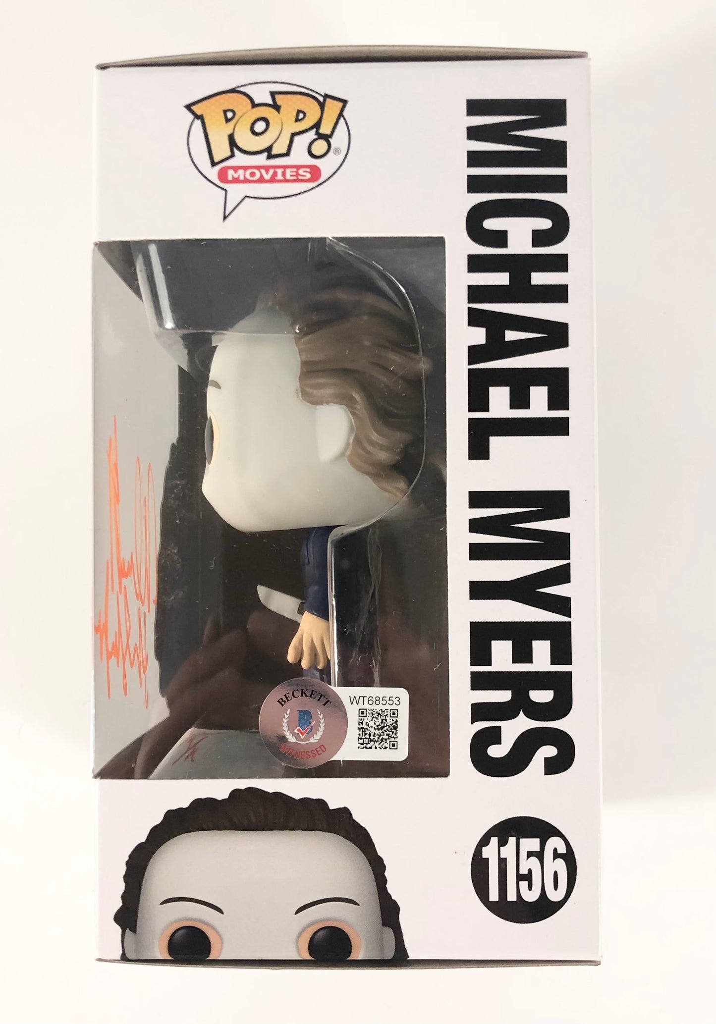 Nick Castle Signed Autographed Halloween Michael Myers Funko Pop With Beckett Witness