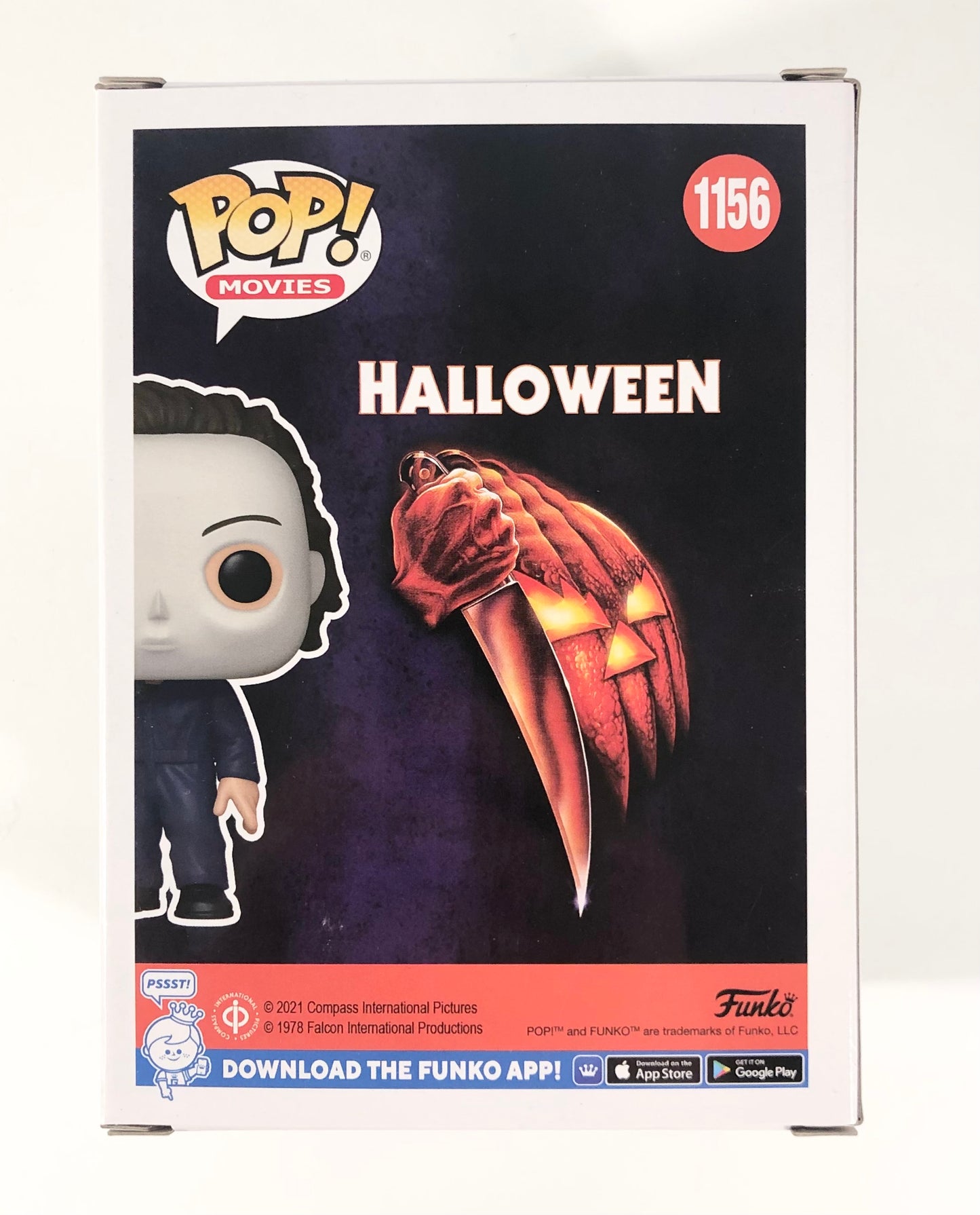 Nick Castle Signed Autographed Halloween Michael Myers Funko Pop With Beckett Witness