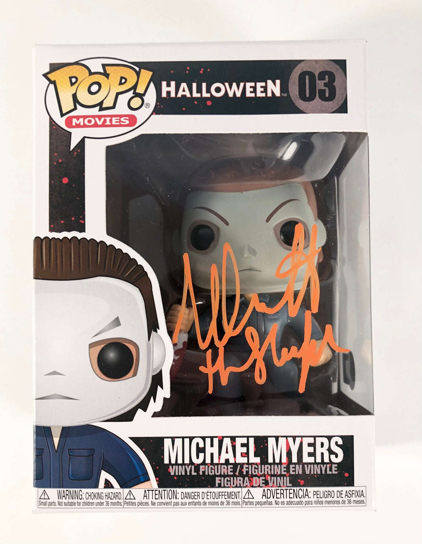 Nick Castle Signed Autographed Halloween Michael Myers Funko Pop With Beckett Witness