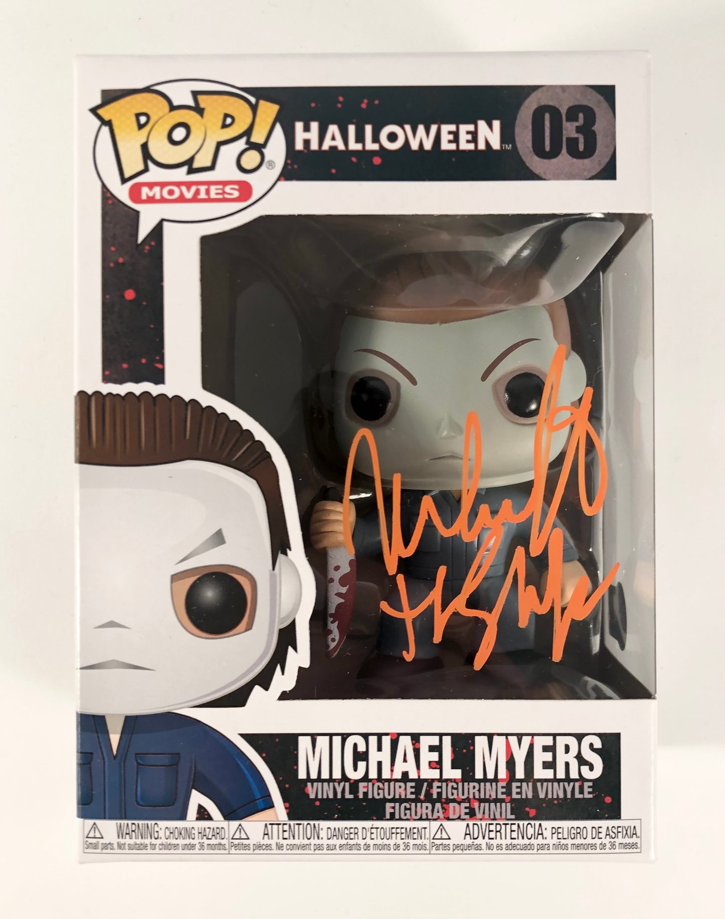 Nick Castle Signed Autographed Halloween Michael Myers Funko Pop With Beckett Witness