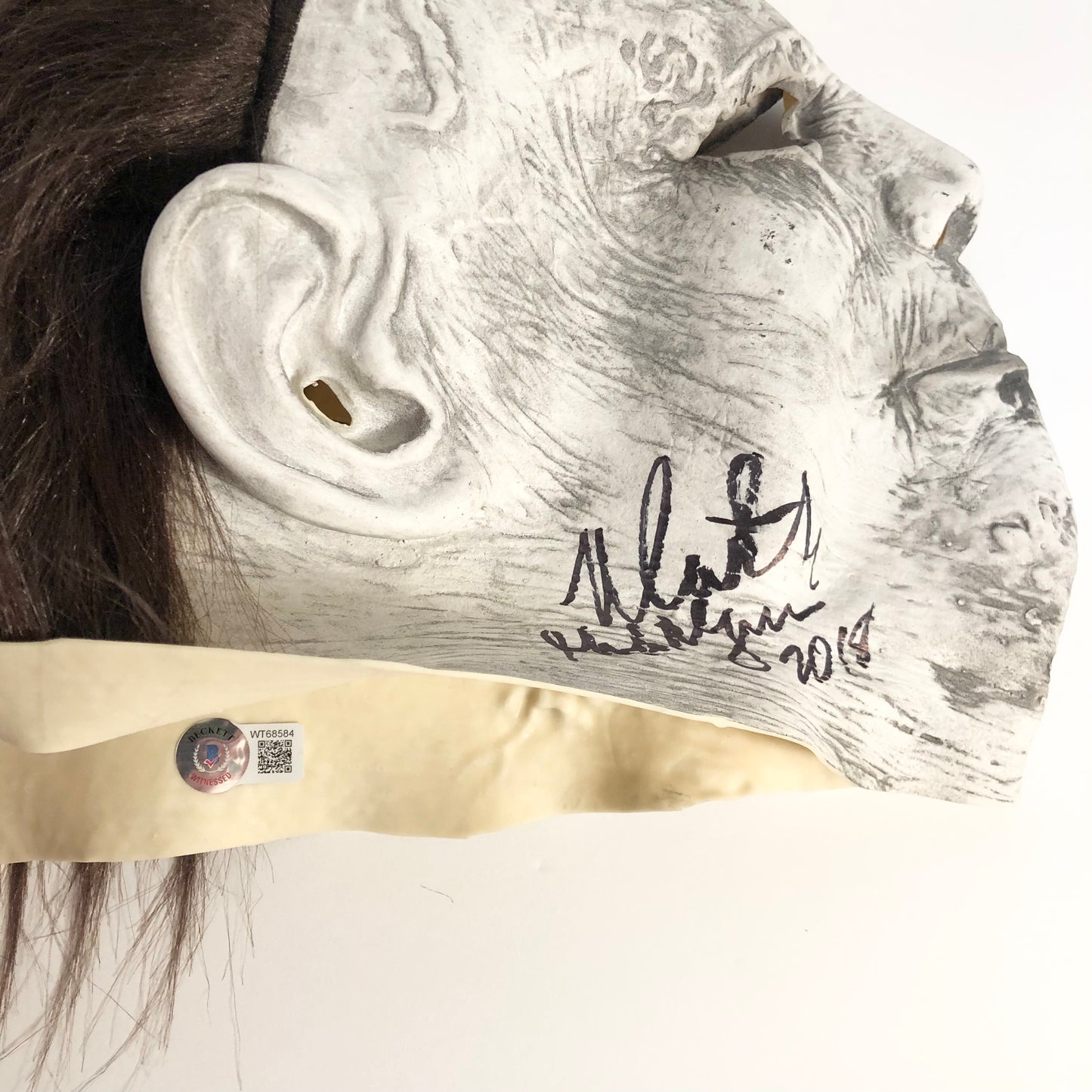 Nick Castle Signed Autographed Halloween Michael Myers Mask With Beckett Witness