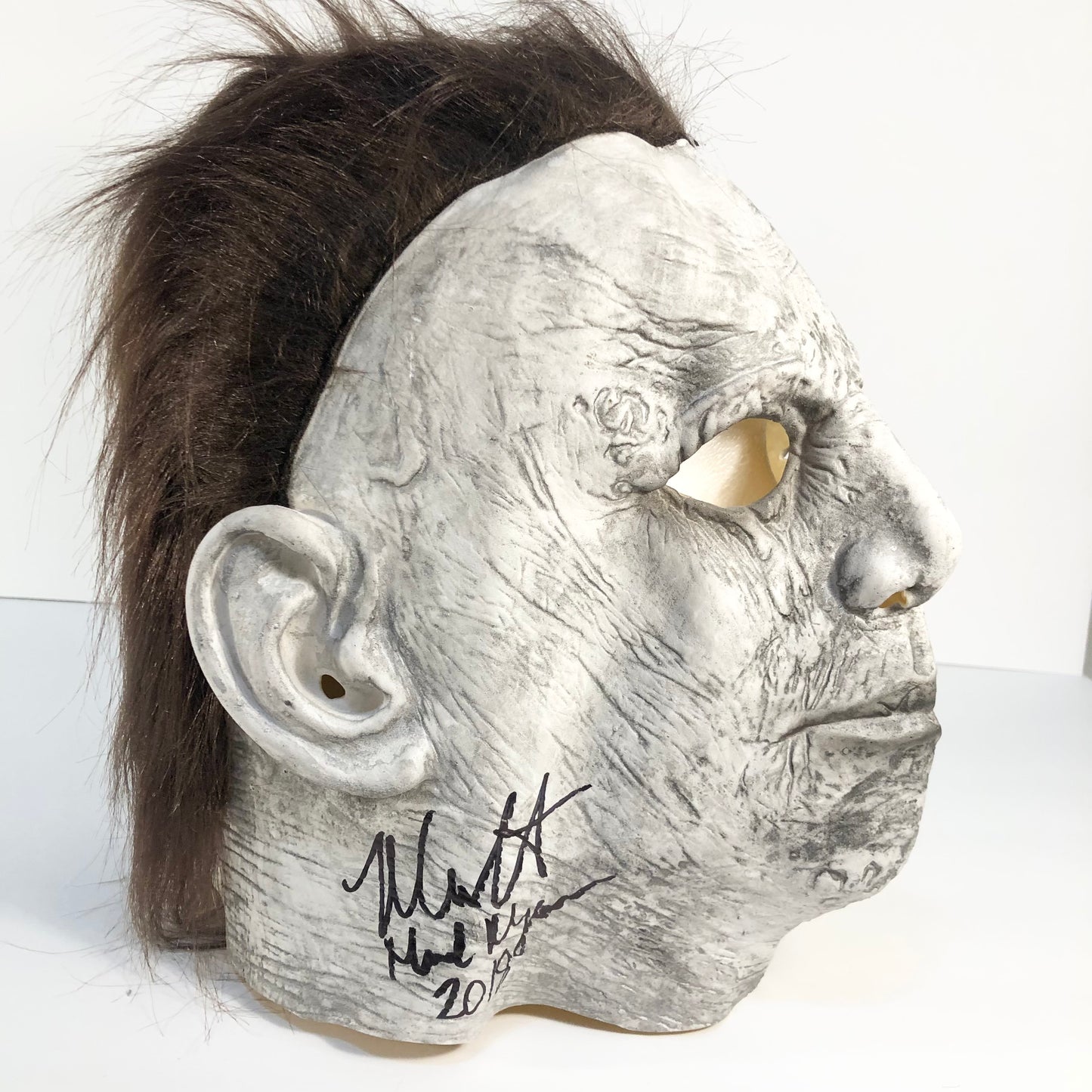 Nick Castle Signed Autographed Halloween Michael Myers Mask With Beckett Witness