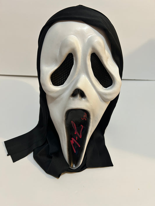 Matthew Lillard Signed Autographed Scream Mask with Beckett COA