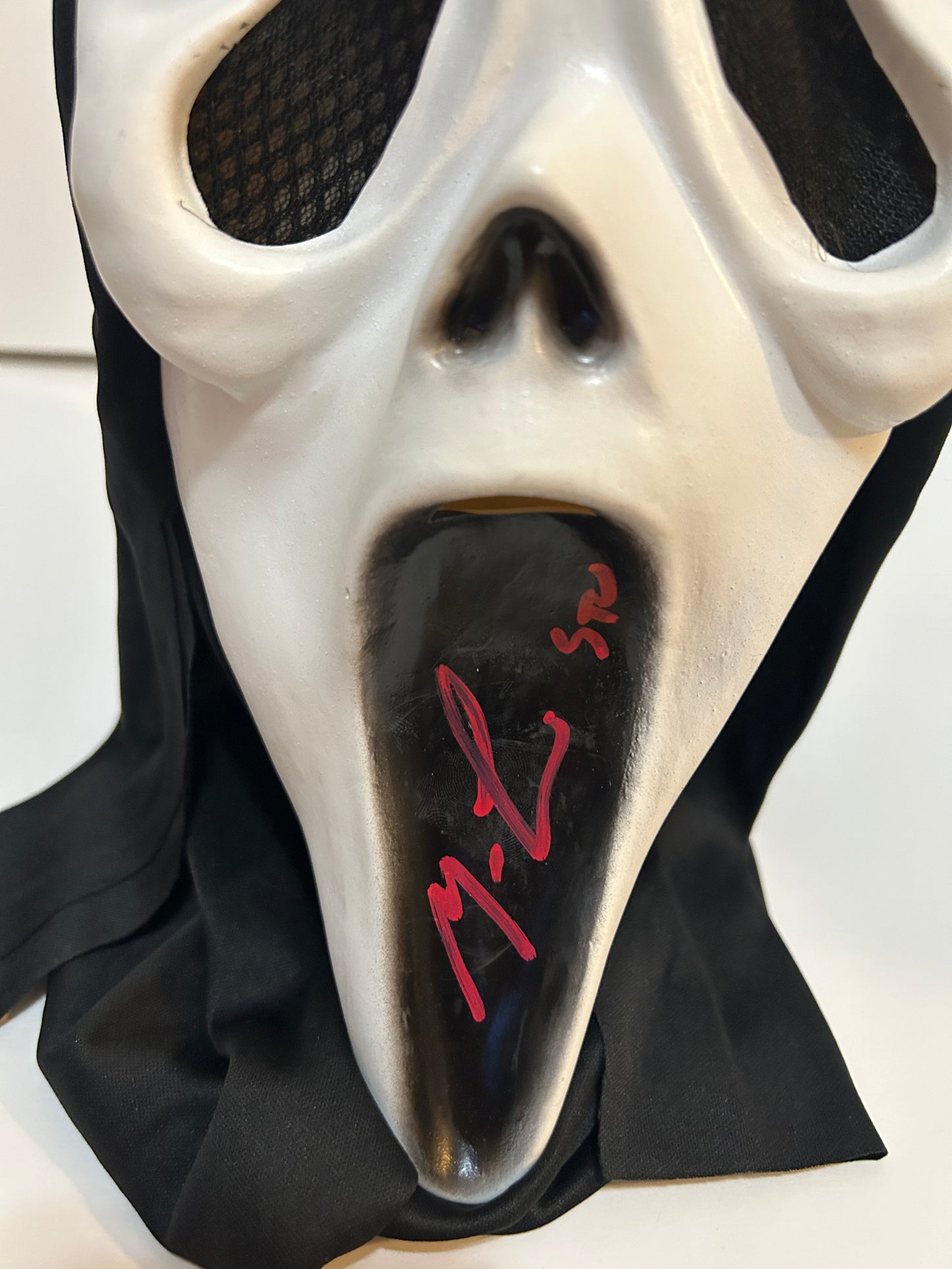 Matthew Lillard Signed Autographed Scream Mask with Beckett COA