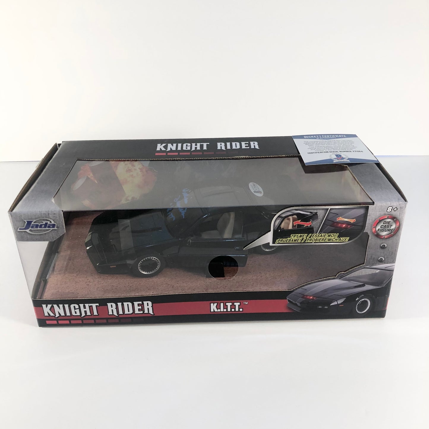 William Daniels Signed Autographed Knight Rider KITT Car 1:24 With Beckett COA