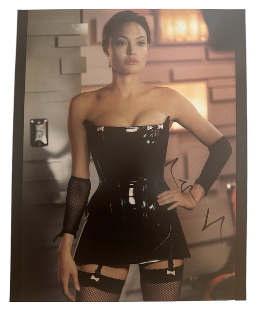 Angelina Jolie Signed Autographed 16x20 Mr and Mrs Smith Photo with Exact Photo Proof